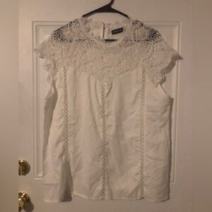 BloomChic Elegant Ivory Lace women’s size XL Top